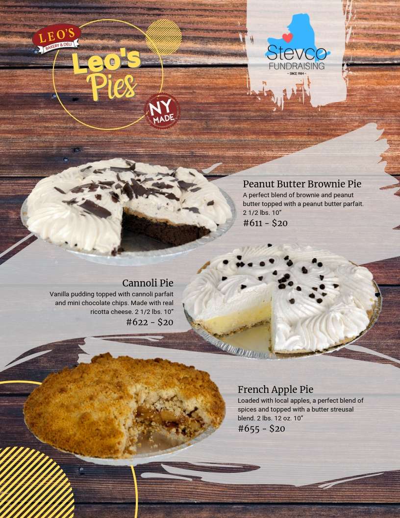 Leo's Pies Brochure